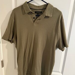 Banana Republic Men's Khaki Polo Shirt